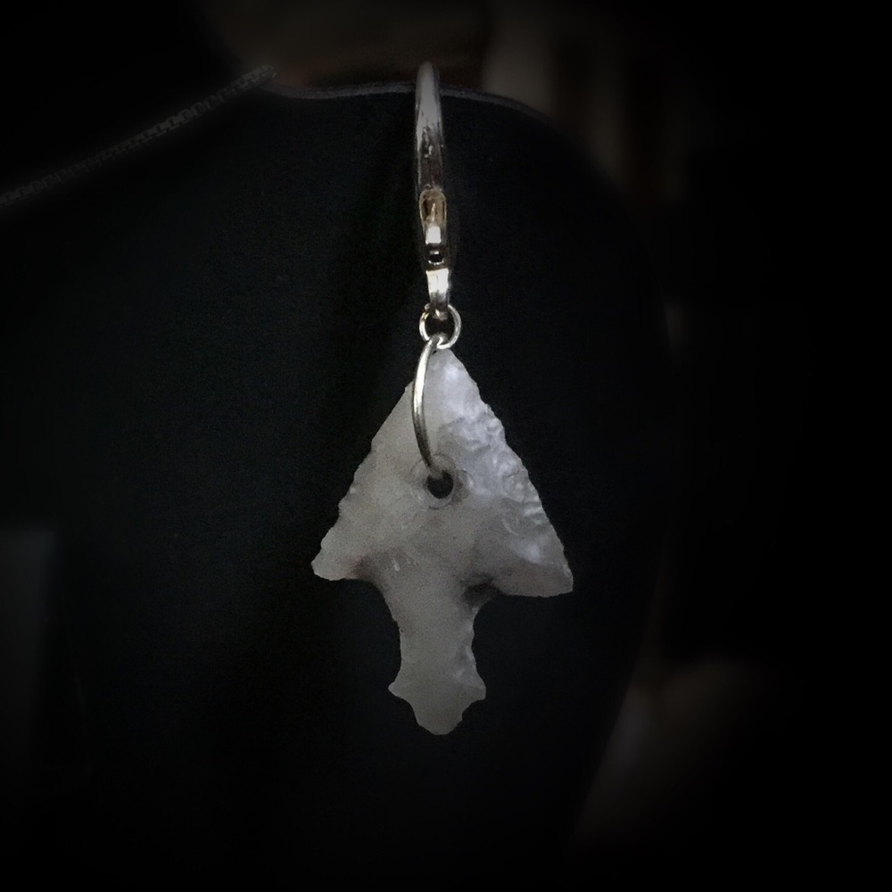Small arrowhead keychain